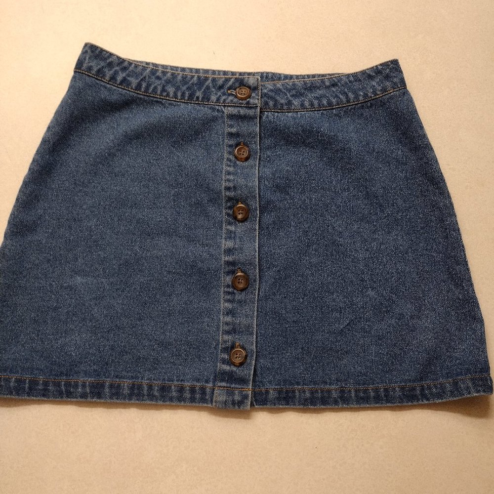 Denim skirt